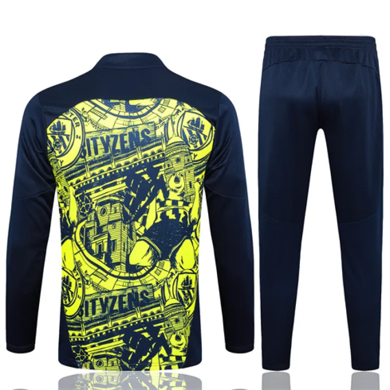Manchester City 2024/25 Kids' Sports Wear - Yellow