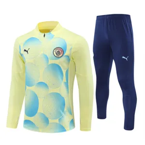 Manchester City 2024/25 Kids' Sports Wear - Yellow