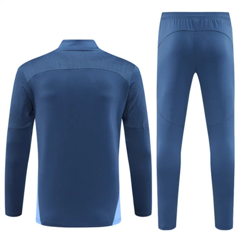 Manchester City 2024/25 Kids' Sports Wear - Navy Blue