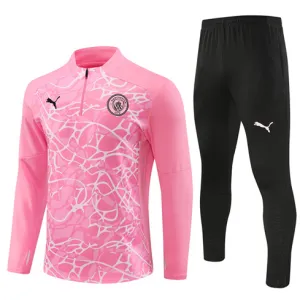Manchester City 2024/25 Kids' Sports Wear - Pink