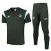 T-shirt et pantalon d'entraînement de Manchester City 2024/25 - Vert kaki
