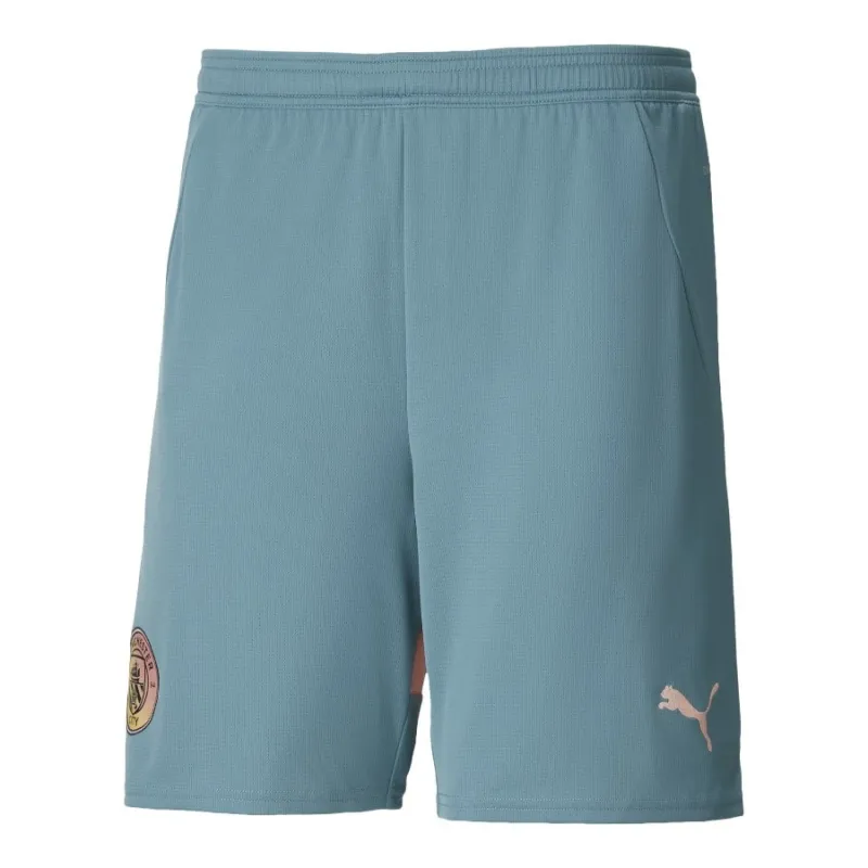 Manchester City Kids' Fourth Jersey Set 2024/25 - Blue/Pink