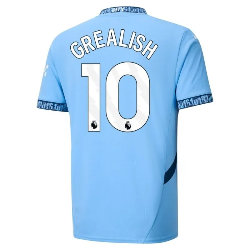 GREALISH Manchester City 2024/25 Home Jersey - Blue
