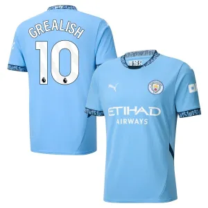 GREALISH Manchester City Heimtrikot 2024/25 - Blau