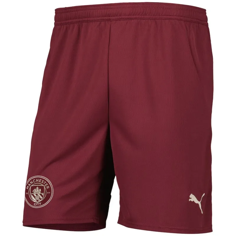 DEBRUYNE Manchester City Kids' Third Jersey Set 2024/25 - Burgundy