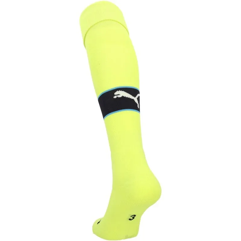 Manchester City 2024/25 Away Football Socks - Yellow