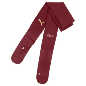 Manchester City 2024/25 Third Football Socks - Burgundy