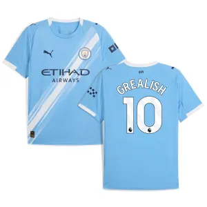 Manchester City GREALISH 2025/26 Home Jersey - Blue
