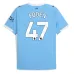 Maillot domicile Manchester City FODEN 2025/26 - Bleu