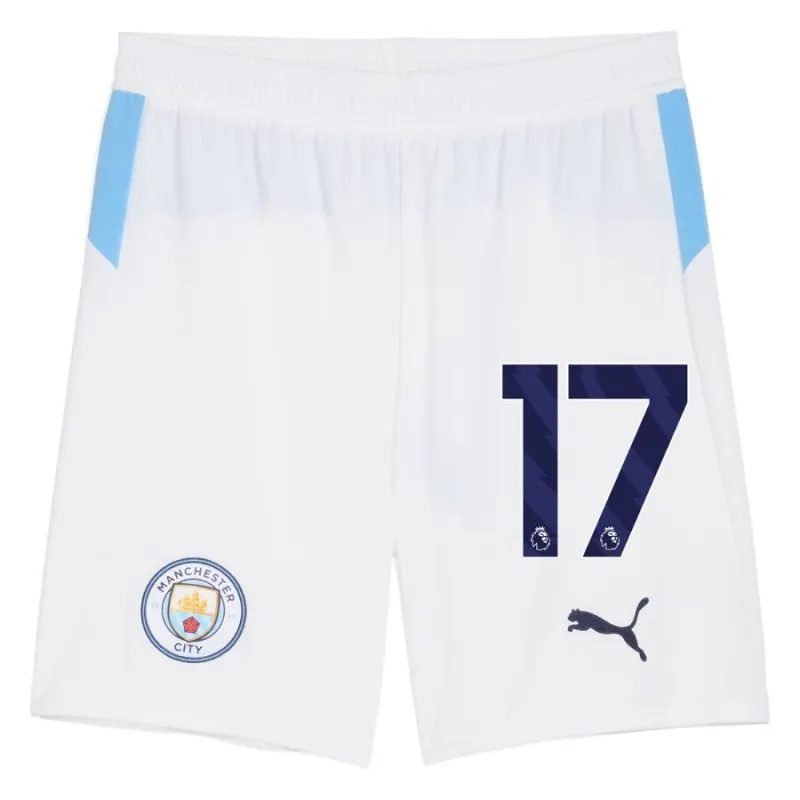 Manchester City DE BRUYNE Kids' Kit 2025/26 Home - Blue