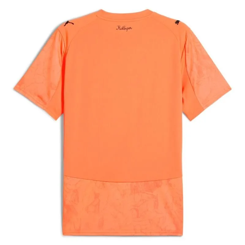 Manchester City FC 2025 FIFA Club World Cup Away Kids' Jersey - Orange