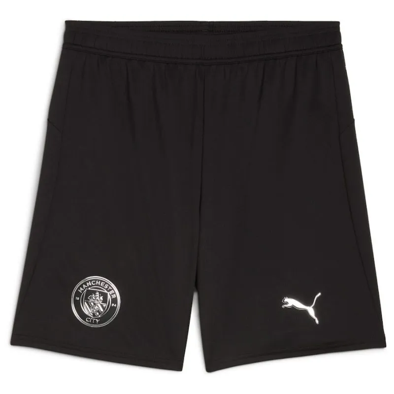 Set di maglia bambini in trasferta del Manchester City 2025/26 - Nero