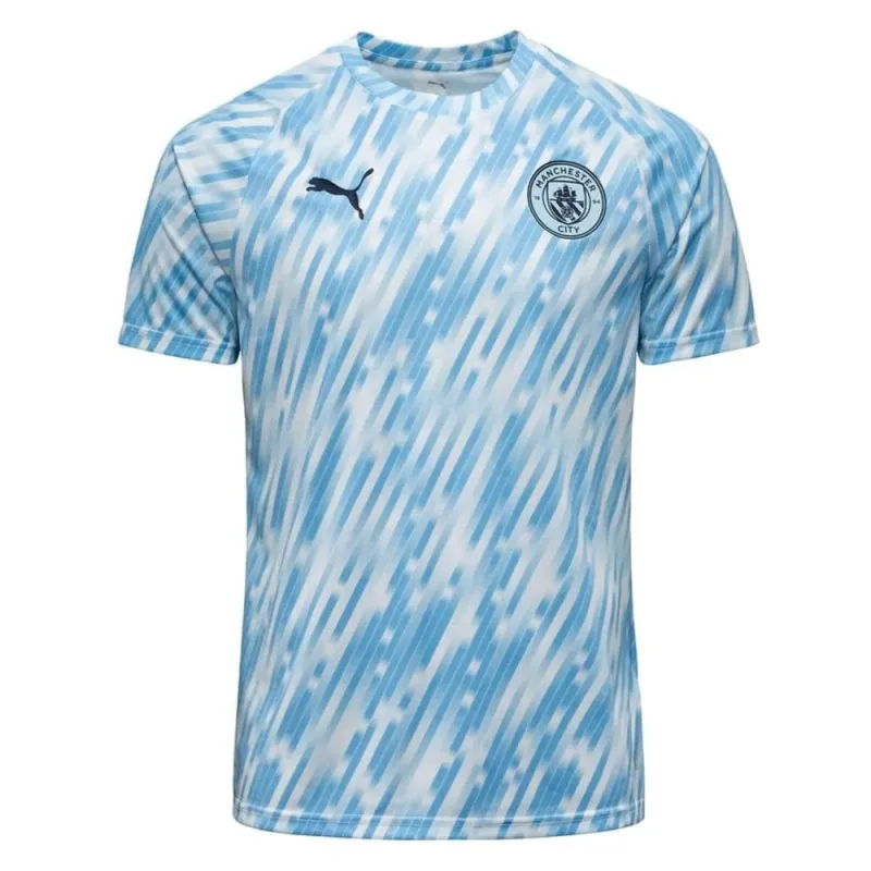 Manchester City 2025/26 Pre-Match Jersey - Blue