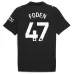 Maillot à l'extérieur de FODEN pour le Manchester City 2025/26 - Noir