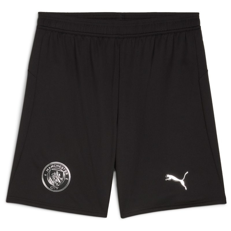 Manchester City FODEN 2025/26 Away Kids' Jersey Set - Black