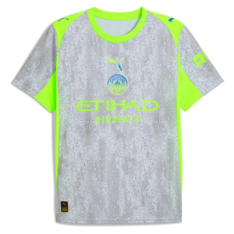 Manchester City HAALAND 2025/26 Third Jersey - Grey