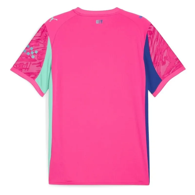 Maglia da portiere bambini Manchester City 2025/26 - Rosa