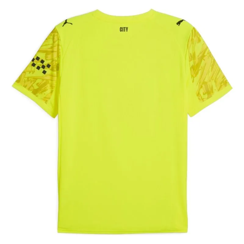 Maglia da portiere bambini Manchester City 2025/26 - Giallo