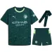 Manchester City 2025/26 Viertes Kinder-Set - Grün