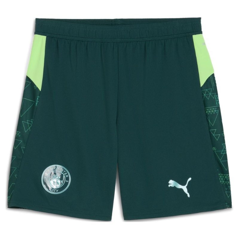 Manchester City 2025/26 Fourth Shorts - Green