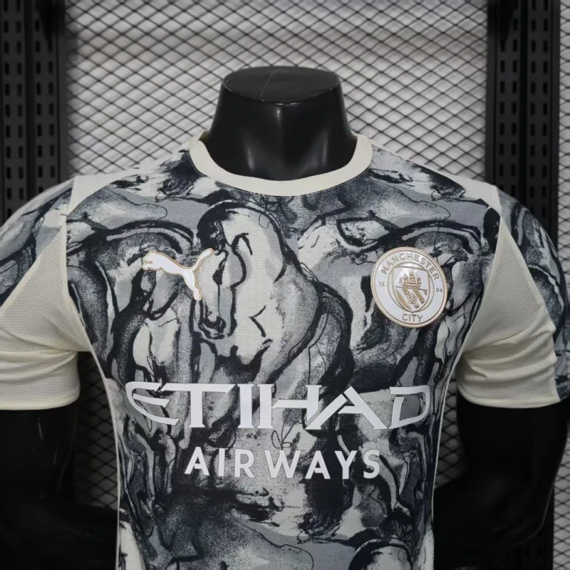 Manchester City Maillot de Joueur Édition de Nouvel An 2025/26 - Beige