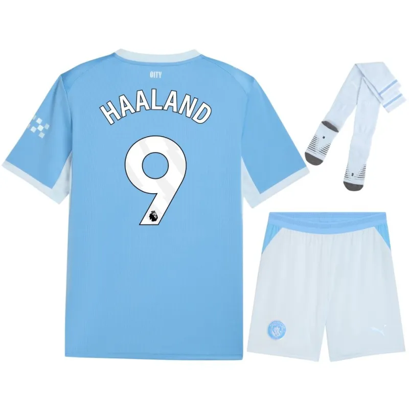 Kit Bambino Manchester City Casa 2026/27 HAALAND