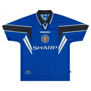 Maglia Third Retrò Manchester United 1996-1998 - Blu