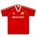 Manchester United 1988 1990 Maglia casalinga retrò - Rossa