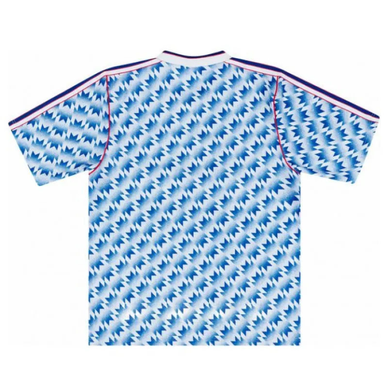 Manchester United 1990 1992 Retro-Auswärtstrikot - Blau