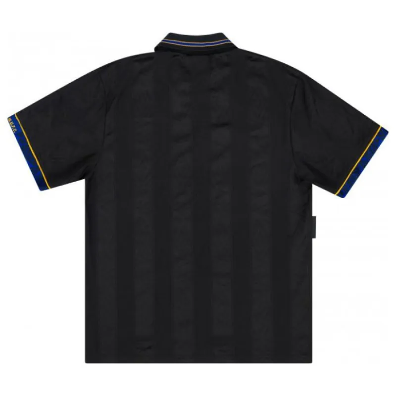 Camiseta Retro de Visitante del Manchester United 1993 1995 - Negra