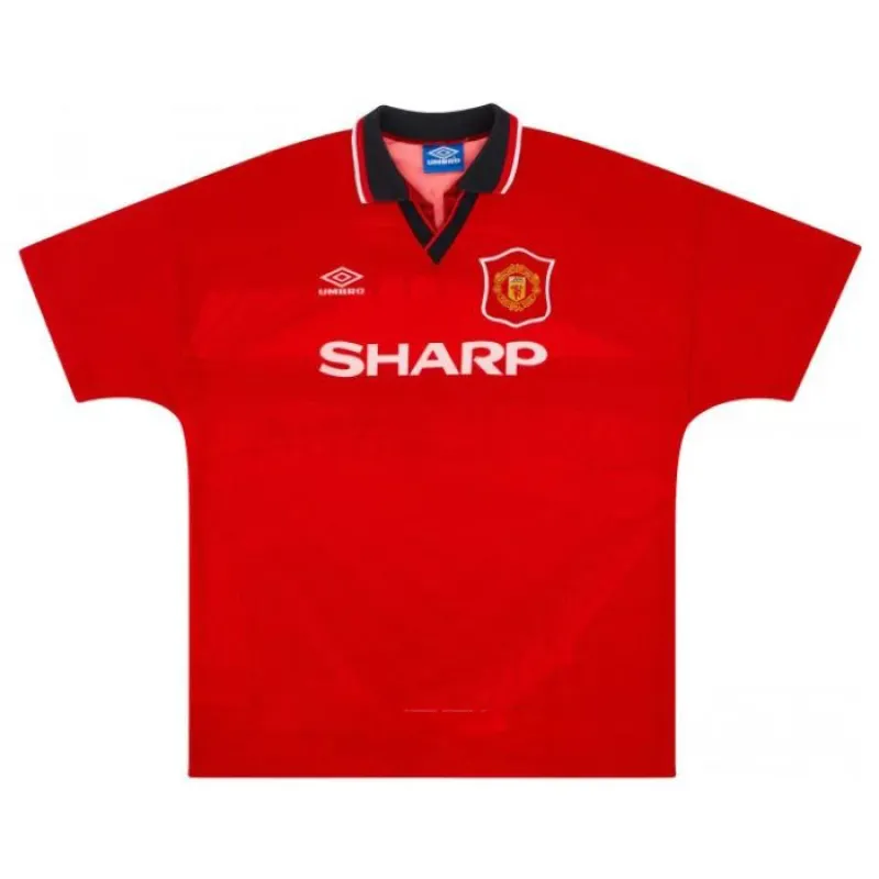 Manchester United KEANE 1994 1996 Maglia casalinga retrò - Rossa