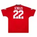 Manchester United SCHOLES 1994 1996 Maglia casalinga retrò - Rossa