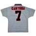 Maglia Away Retrò Manchester United CANTONA 1995-1996 - Grigia