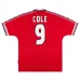 Manchester United COLE 1998 2000 Retro Home Jersey - Red