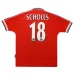 Manchester United SCHOLES 1998 2000 Retro-Heimtrikot - Rot