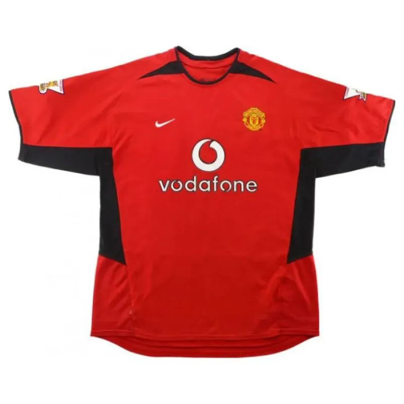 Manchester United V.NISTELROOY 2002 2004 Retro Home Jersey - Red