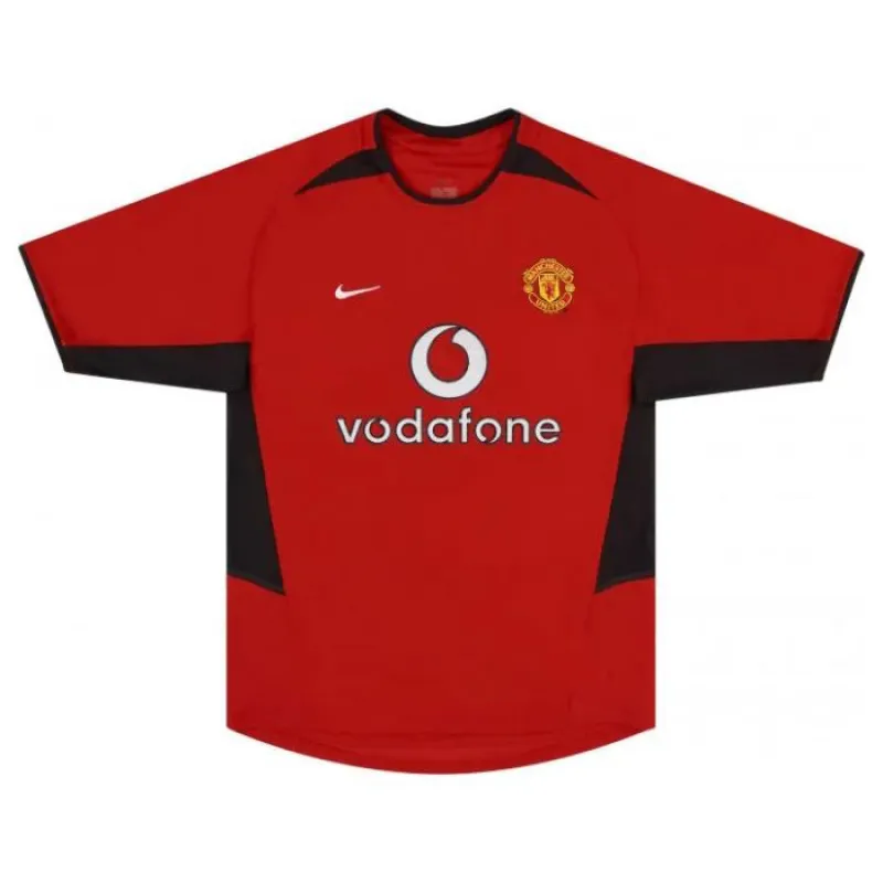 Manchester United KEANE 2002 2004 Maglia casalinga retrò - Rossa