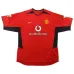 Manchester United SOLSKJAER 2002 2004 Retro Home Jersey - Red