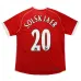 Manchester United SOLSKJAER 2006/07 Retro Home Jersey - Red