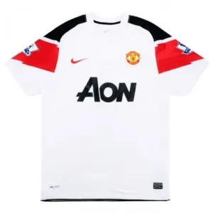 Maglia Away Retrò Manchester United 2010 2012 - Bianca