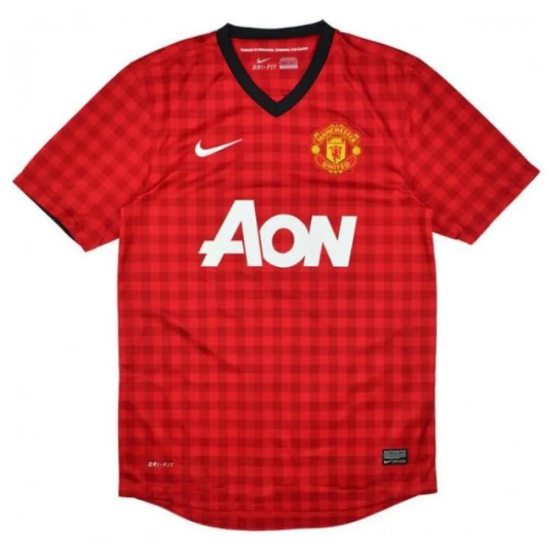 Manchester United 2012/13 Retro Home Jersey - Red