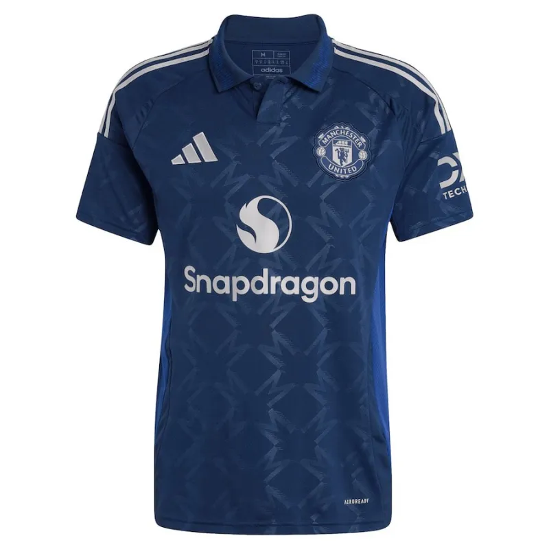 Garnacho's Manchester United 2024/25 Away Jersey - Blue