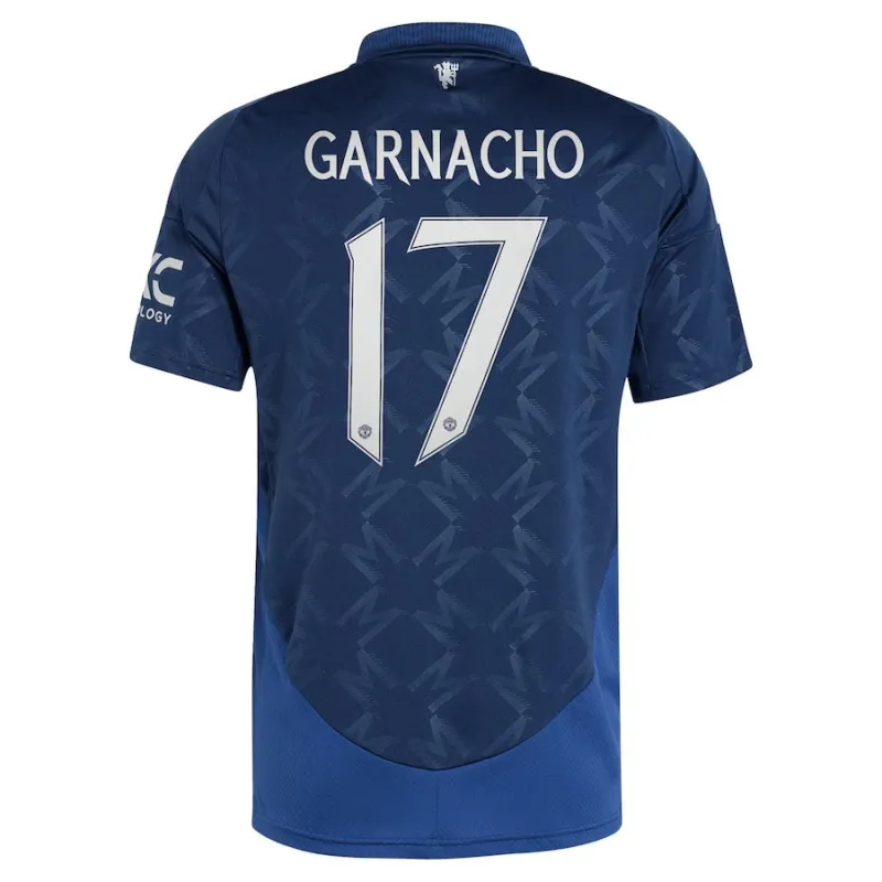Garnacho's Manchester United 2024/25 Away Jersey - Blue