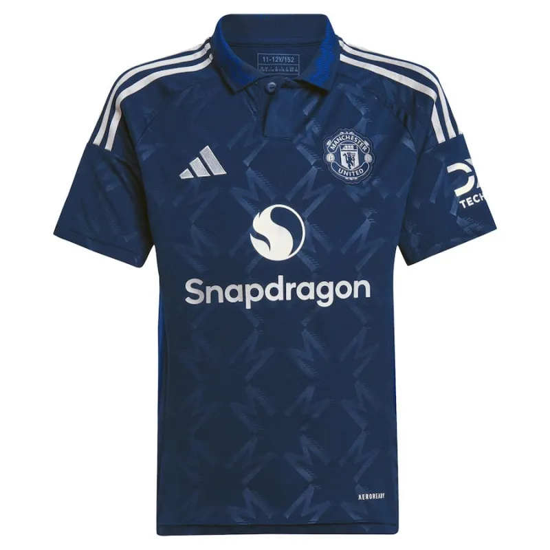 Maglia di trasferta per bambini di Manchester United 2024/25 - Blu