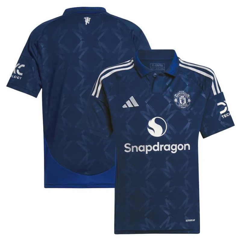 Maglia di trasferta per bambini di Manchester United 2024/25 - Blu