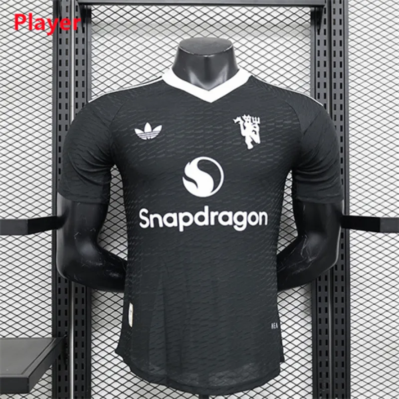 Camiseta de portero edición jugador de Manchester United 2024/25 - Negro
