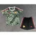 Camiseta + pantalones cortos para niños de Manchester United 2024/25 edición conjunta - Verde