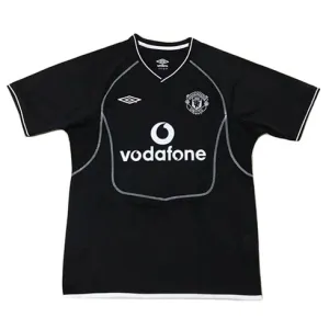 Maglia retro di trasferta di Manchester United 2000 - 02 - Nera