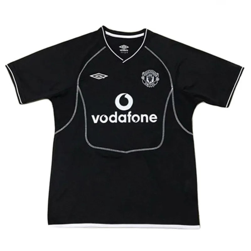 Manchester United 2000 - 02 Away Retro Jersey - Black
