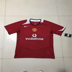 Maglia retro di casa di Manchester United 2005/06 - Rossa